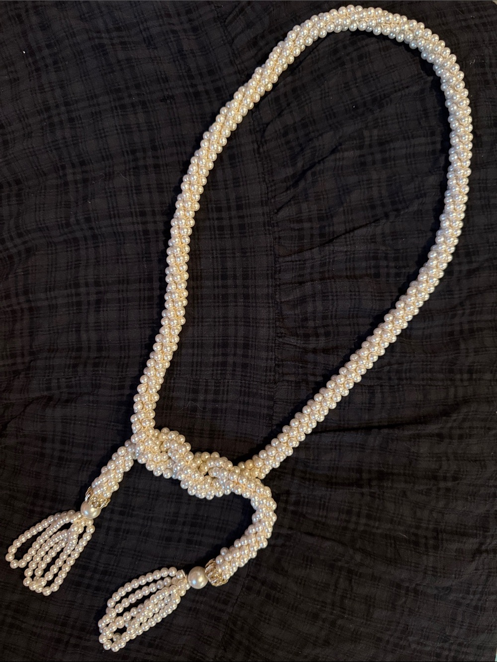 Classic Ivory Pearl Rope Necklace